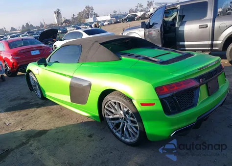 2017 Audi R8 Spyder from USA, damaged, VIN WUAVACFX5H7903923